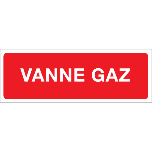 Panneau Vanne Gaz