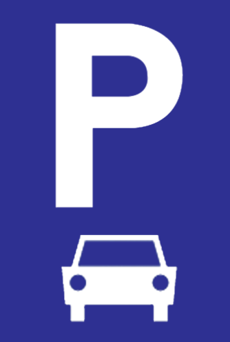 Parkeerbord "Auto" Dibond 400x600mm