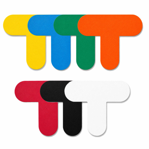 PictoLean Vloersticker T-Stuk