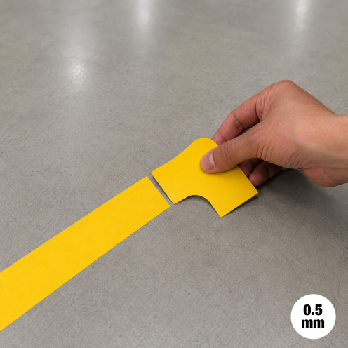 PictoLean vloersticker 90º hoek voor vloerbelijning