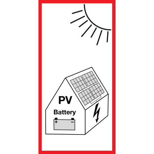 PV installatie bord volgens NEN 1010