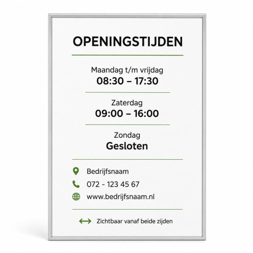 WindowSign A4