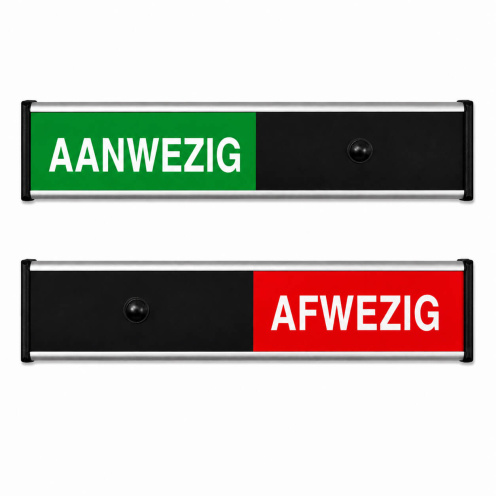 Schuifbord aanwezig - Afwezig