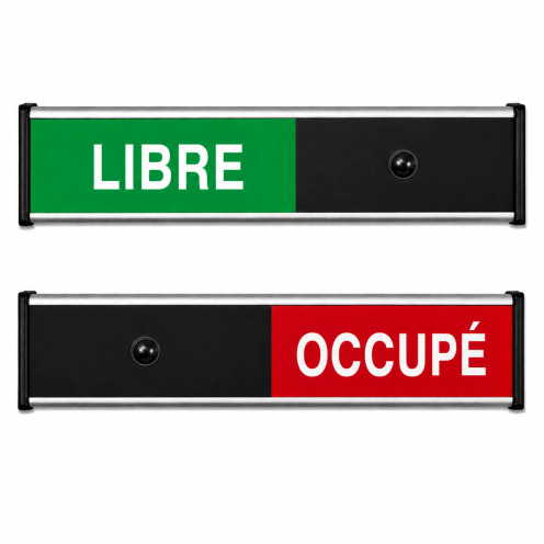Schuifbordje Libre - Occupe