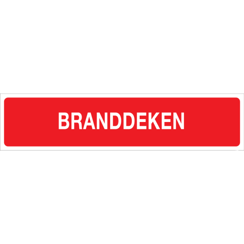 Branddeken (sticker)