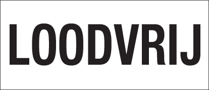 Brandstofsticker Loodvrij