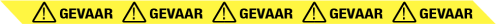 Afzetlint Gevaar 300mtr