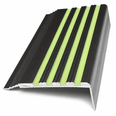 Trapneus fotoluminescerend antislip