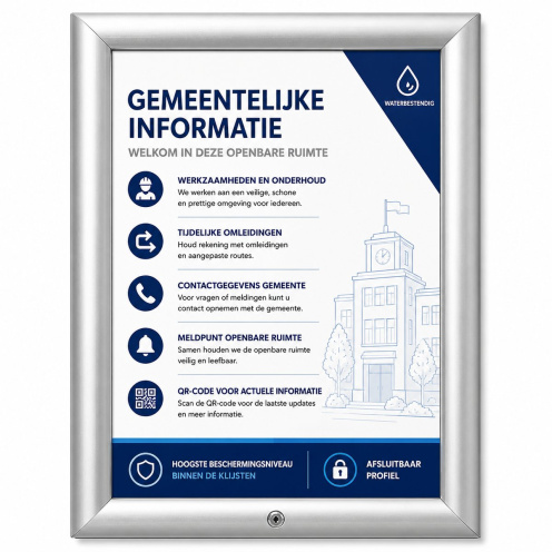 Kliklijst waterdicht en met slot