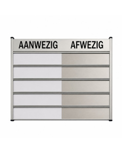 Aanwezigheidsbord