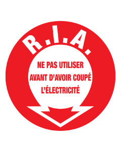 Autocollant ria