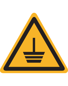 Bord met pictogram "Aarding"
