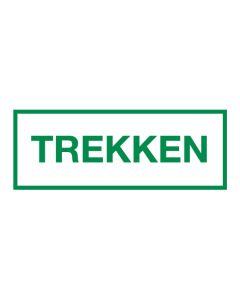 Trekken (bordje)