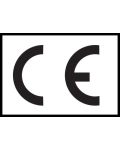 Sticker "CE Markering" rechthoek