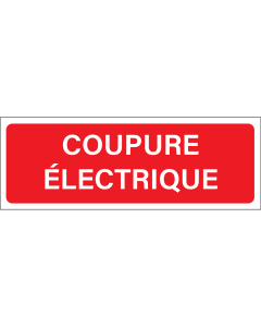 Panneau Coupure Électrique