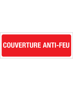 Panneau couverture anti-feu