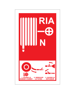 Panneau RIA NORME NFS6220
