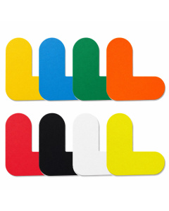 PictoRoute Vloersticker Hoekstuk L vorm