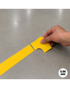 PictoRoute vloersticker 90º hoek voor vloerbelijning