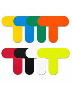 PictoStripe Vloersticker T-stuk
