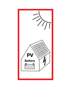 PV installatie bord volgens NEN 1010