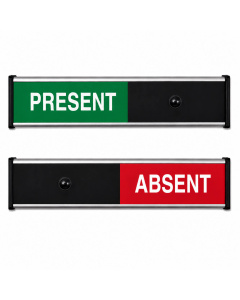 Schuifbord Present - Absent