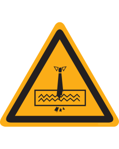 Sticker met pictogram "Versnipperaar"