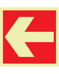 Pijl (sticker fotoluminescerend)
