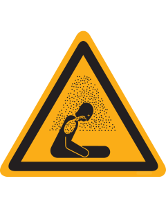 Sticker met pictogram "Waarschuwing Verstikkingsgevaar" - ISO 7010 - W041