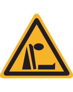 Sticker met pictogram " Waarschuwing Verstikkingsgevaar"