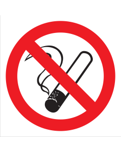 Greenline UV sticker met pictogram Roken verboden