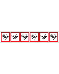 Verpakkingstape op rol met pictogram "Schadelijk voor milieu" - GHS 09