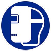 Pictogram laskap verplicht volgens ISO 7010