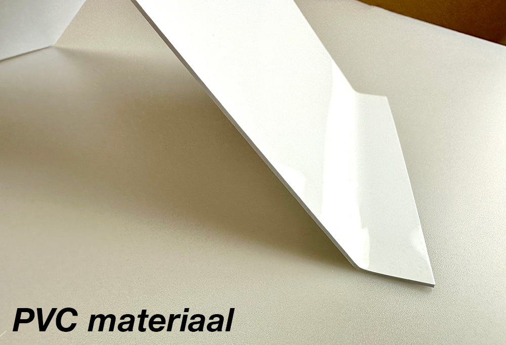 PVC materiaal voor haakse en panorama borden