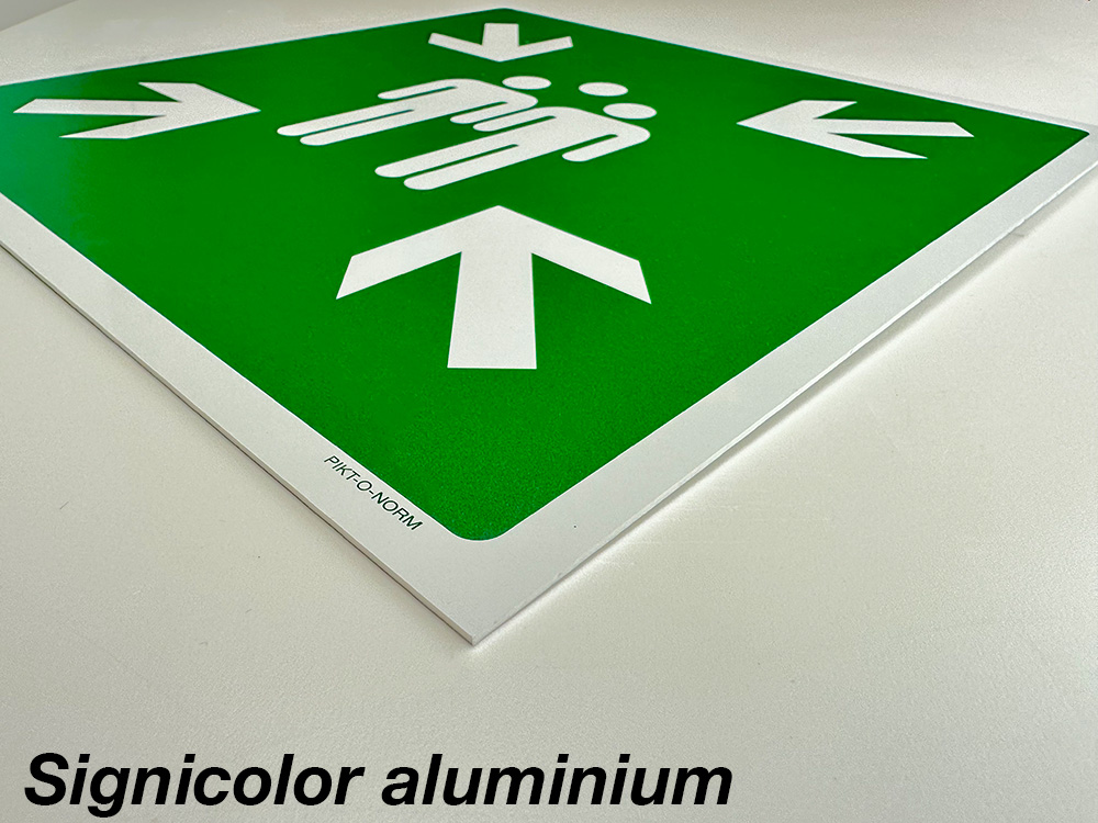 Signicolor aluminium