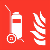 Pictogram bluswagen ISO 7010